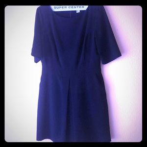 Black short sleeve dress